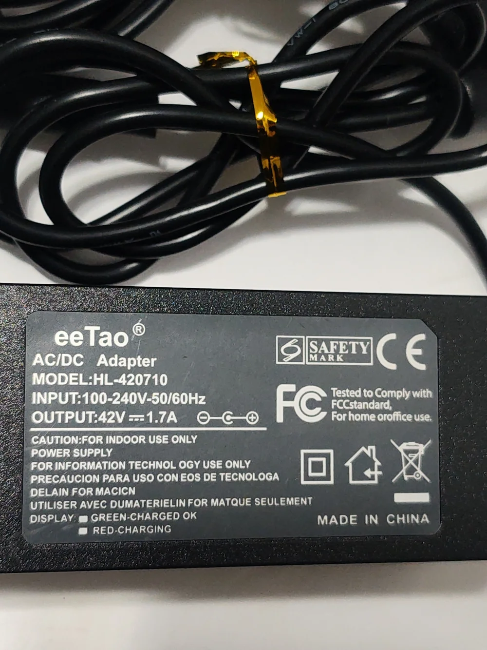 eeTao 42V Charger for AovoPro M365 Pro ES60 EW6